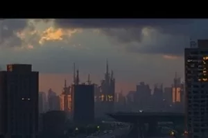 《无声证词录》法庭辩论席的俯视构图